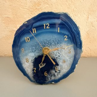 Achatscheiben Uhr
