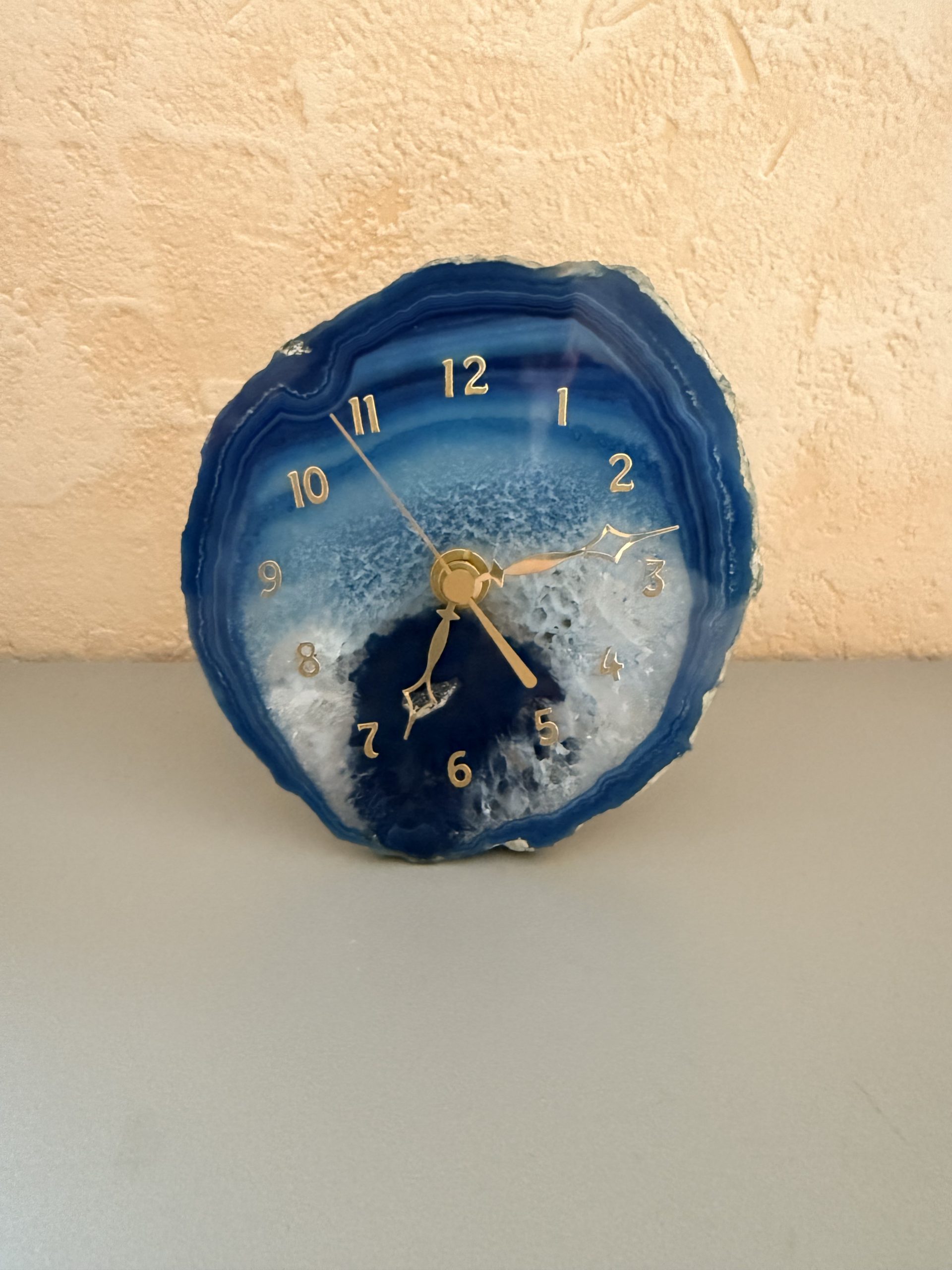 Achatscheiben Uhr – Bild 2